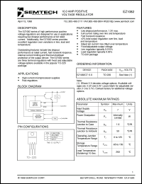 EZ1082CT-2.5 Datasheet