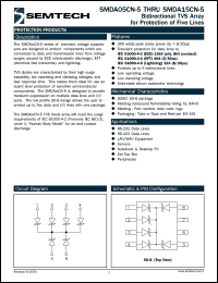 SMDA05CN-5TE Datasheet