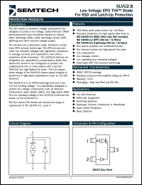SLVU2.8TC Datasheet