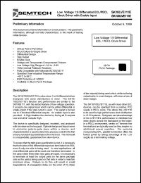 SK10LVE111E Datasheet