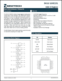 SK100E151PJT Datasheet