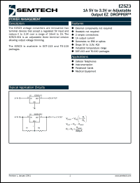 EZ5Z3-TADJ Datasheet