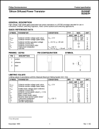 BUX86P Datasheet