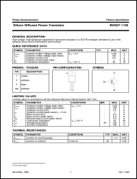 BUX87-1100 Datasheet