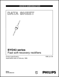 BYD43U Datasheet