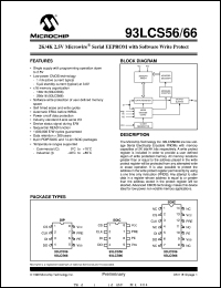 93LCS56-I/SM Datasheet