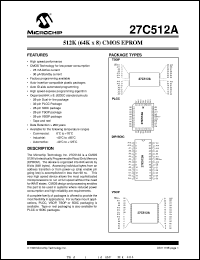 27C512A-90I/L Datasheet