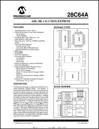 28C64A-25I/TS Datasheet