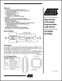 ATV2500H-35LC Datasheet