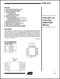 AT29LV512-15TI Datasheet