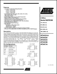 AT24C01A-10TC-1.8 Datasheet