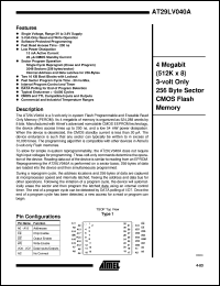 AT29LV040A-20TI Datasheet