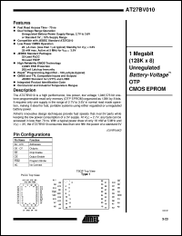 AT27BV010-90JI Datasheet