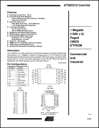 AT28C010E-15PI Datasheet