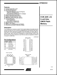 AT29C512-12TC Datasheet
