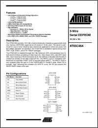 AT93C46A-10SI-2.5 Datasheet