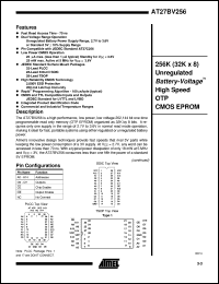 AT27BV256-90RC Datasheet
