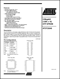 AT27C2048-90PC Datasheet