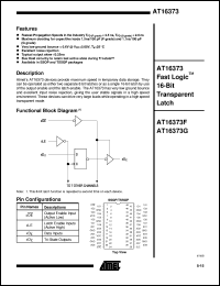 AT16373F-25YC Datasheet