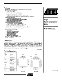 ATF1500A-10JI Datasheet