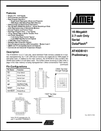 AT45DB161-CI Datasheet