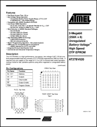 AT27BV020-12TC Datasheet