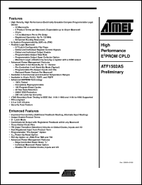 ATF1502AS-7JC44 Datasheet