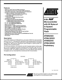 AT90S2323-10SI Datasheet