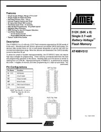 AT49BV512-15PI Datasheet