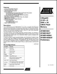 AT49BV004-12TI Datasheet