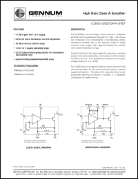 LD505 Datasheet