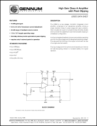 LS505 Datasheet