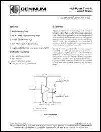 LC549 Datasheet