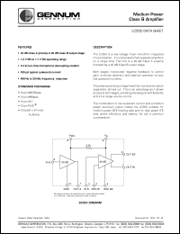 LC550 Datasheet