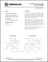 LT505 Datasheet