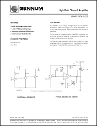 LC507 Datasheet