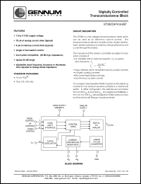 GT560 Datasheet
