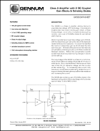 GK509 Datasheet