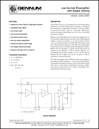 GK504 Datasheet