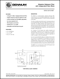 GR581 Datasheet
