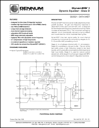 GS3021 Datasheet