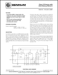 GS3018 Datasheet