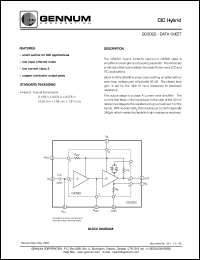 GS3022 Datasheet