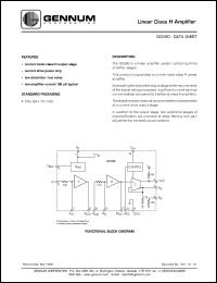 GC590 Datasheet