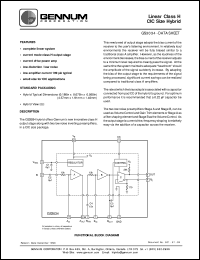 GS3034 Datasheet