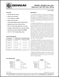 GS4882-CKA Datasheet