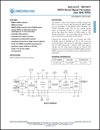 GS1501-CQR Datasheet