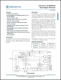 GS9035ACTJ Datasheet