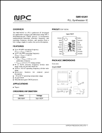 SM5168BAV Datasheet