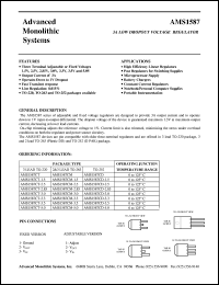 AMS1587CT-5.0 Datasheet
